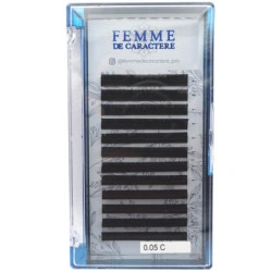 Extensions wimpers easy boeketten 10mm (0,05-C) Femme de Caractère