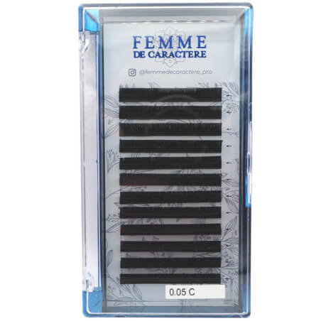 Extensions wimpers easy bouquets 12mm (0,05-C) Femme de Caractère