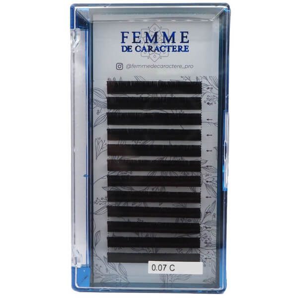 Extensiones de pestañas easy bouquets 9mm (0,07-C) Femme de Caractère