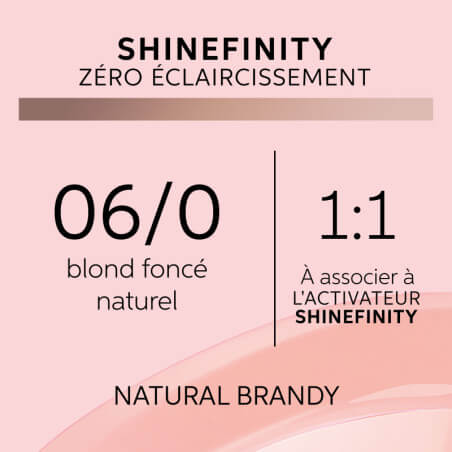 Coloração gloss Shinefinity 04/0 expresso natural Wella 60ML