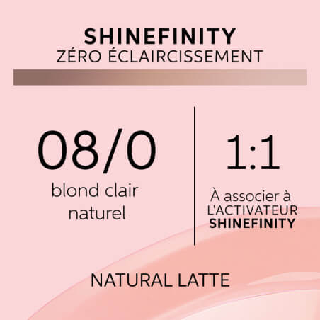 Coloração gloss Shinefinity 04/0 expresso natural Wella 60ML