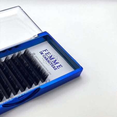 Extensões de cílios fácil buquês 9mm (0,07-L) Femme de Caractère