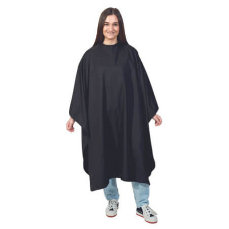 Sibel hook-and-loop cutting cape