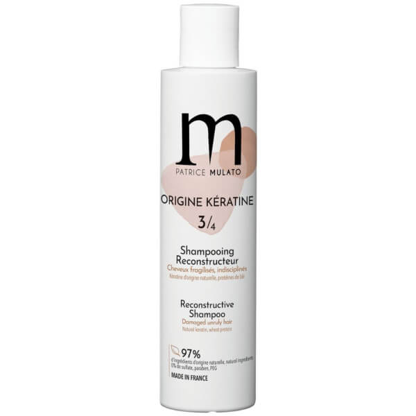 Shampooing reconstructeur Origine Kératine Patrice Mulato 200ML