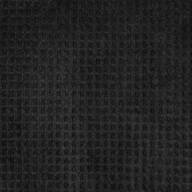 Serviettes gaufrées noires biodégradables et compostable Biowels lot de 30