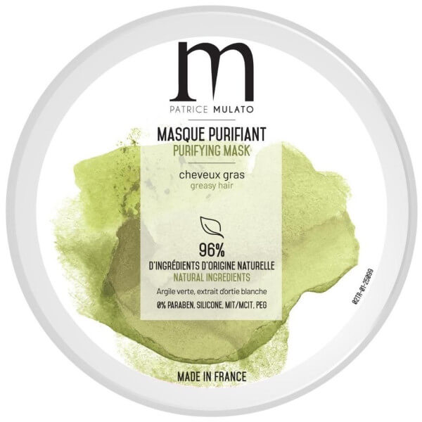 Masque cheveux gras Argila Patrice Mulato 150ML