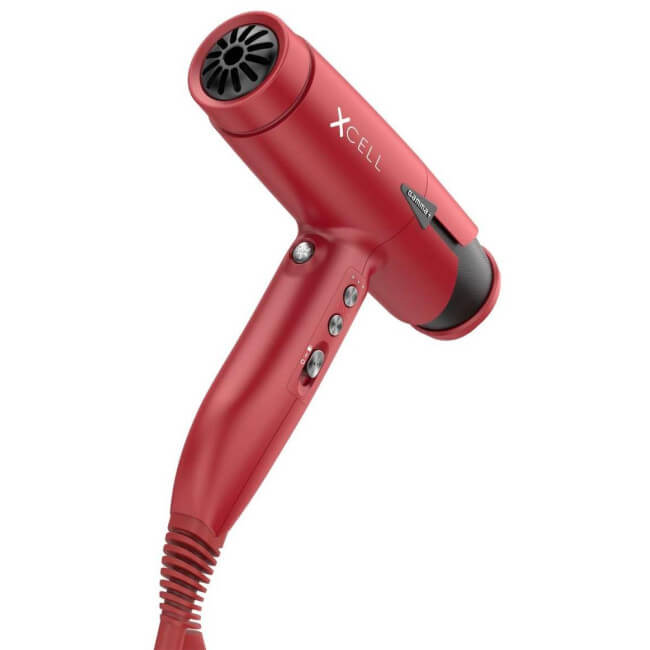 Gammapiù black XCELL hair dryer