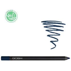 Wasserfester Eyeliner mit hoher Deckkraft Nr. 32 blaue Mode - Velvet Touch GOSH