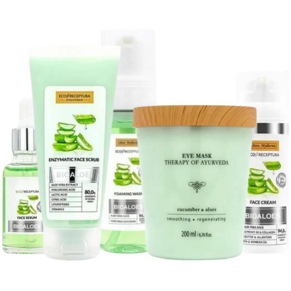 Espuma limpiadora cuerpo y rostro con aloe vera Bodymania 175ML