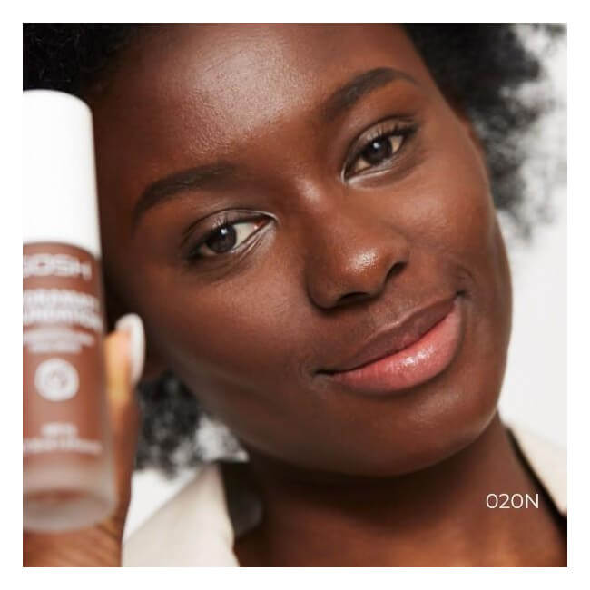 Fond de teint haute couvrance n°02 Ivoire - Dextreme Full Coverage GOSH 30ML