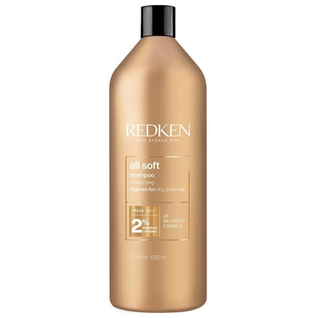 Shampoo idratante per capelli secchi All Soft Redken 1L