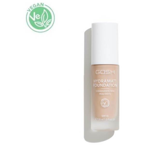 Fond de teint Hydramatt n°002R Very Light - GOSH 30ML