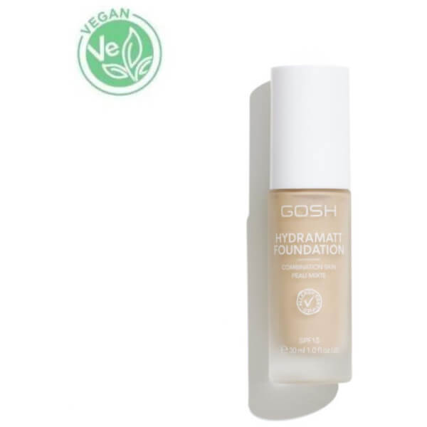 Fond de teint Hydramatt n°002Y Very Light - GOSH 30ML