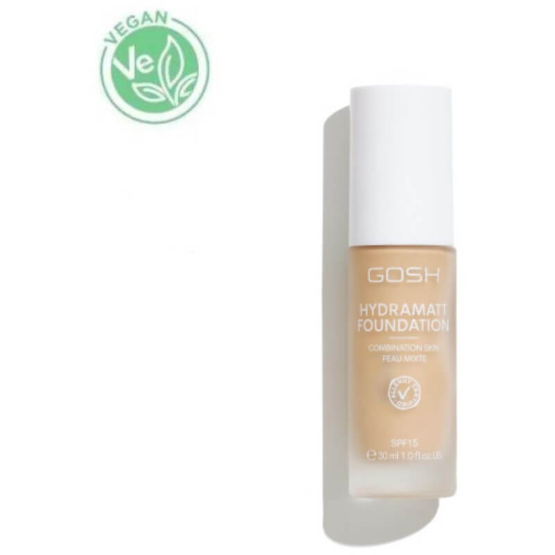Base de maquilhagem Hydramatt n°006Y Medium Light - GOSH 30ML
