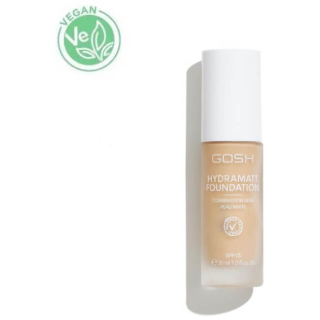 Base de maquilhagem Hydramatt n°006Y Medium Light - GOSH 30ML