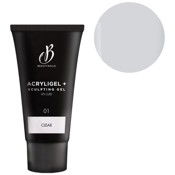 Acryligel+ tube clear BeautyNails 30g