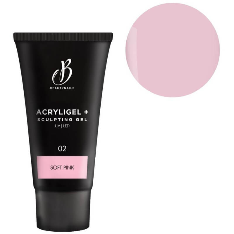 Acryligel+ tube cover pink 60g Beauty Nails GA760-28