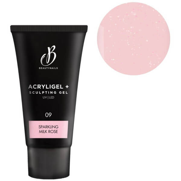 Acryligel+ tube cover pink 60g Beauty Nails GA760-28 Acryligel+ tube cover pink 60g Beauty Nails GA760-28