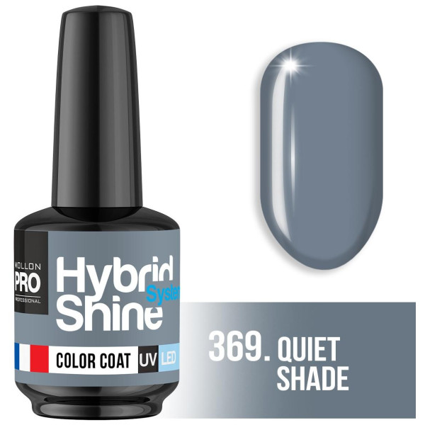 Hybrid Shine semi-permanent nail polish n°369 quiet shade Mollon Pro 8ML