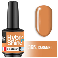 Vernis semi-permanent Hybrid Shine n°365 caramel Mollon Pro 8ML