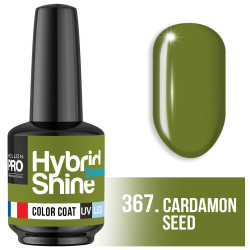Vernis semi-permanent Hybrid Shine n°365 caramel Mollon Pro 8ML