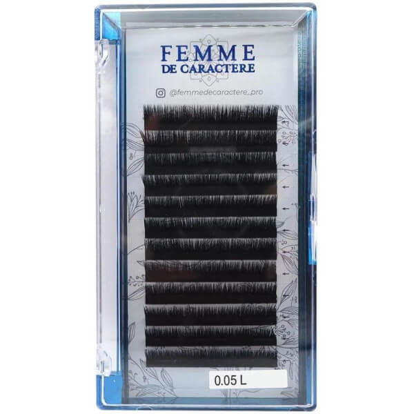 Extensions wimpers easy bouquets 13mm (0,05-L) Femme de Caractère Extensions wimpers easy bouquets 13mm (0,05-L) Femme de Caractère