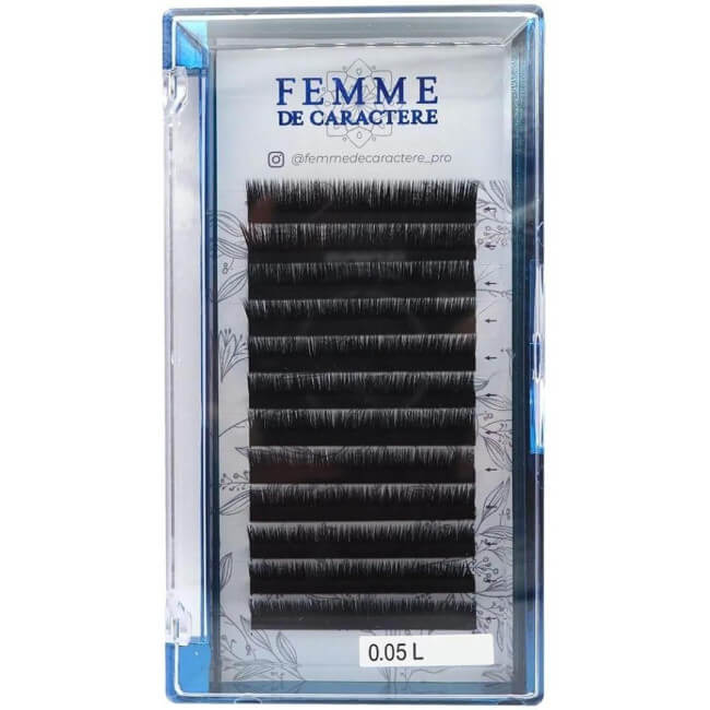 Extensões de pestanas Easy Bouquets 13mm (0,05-L) Femme de Caractère
