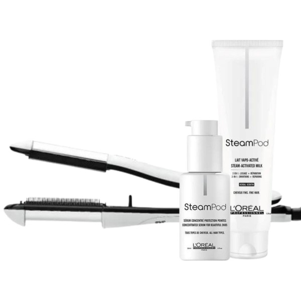 Pack Lisseur Steampod 3.0 cheveux fins
