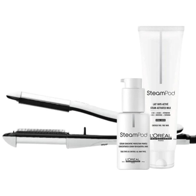 Pack lisseur Steampod 4.0 cheveux fins L'Oréal Professionnel