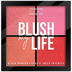 Paleta de blush Blush My Life 01 pêssego