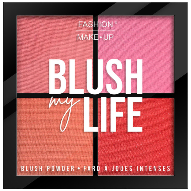 Palette di blush Blush My Life 01 pesca