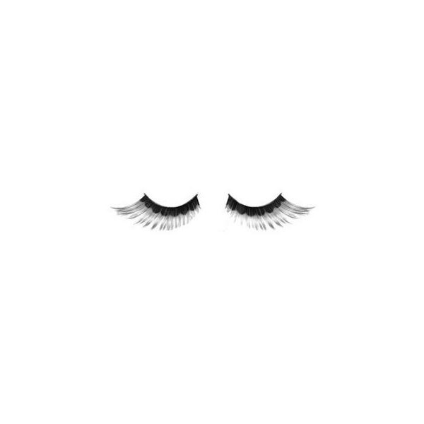 Valse Wimpers Crazy Zwart + Zilver X2 Met Lijm Shophair Valse Wimpers Crazy Zwart + Zilver X2 Met Lijm Shophair