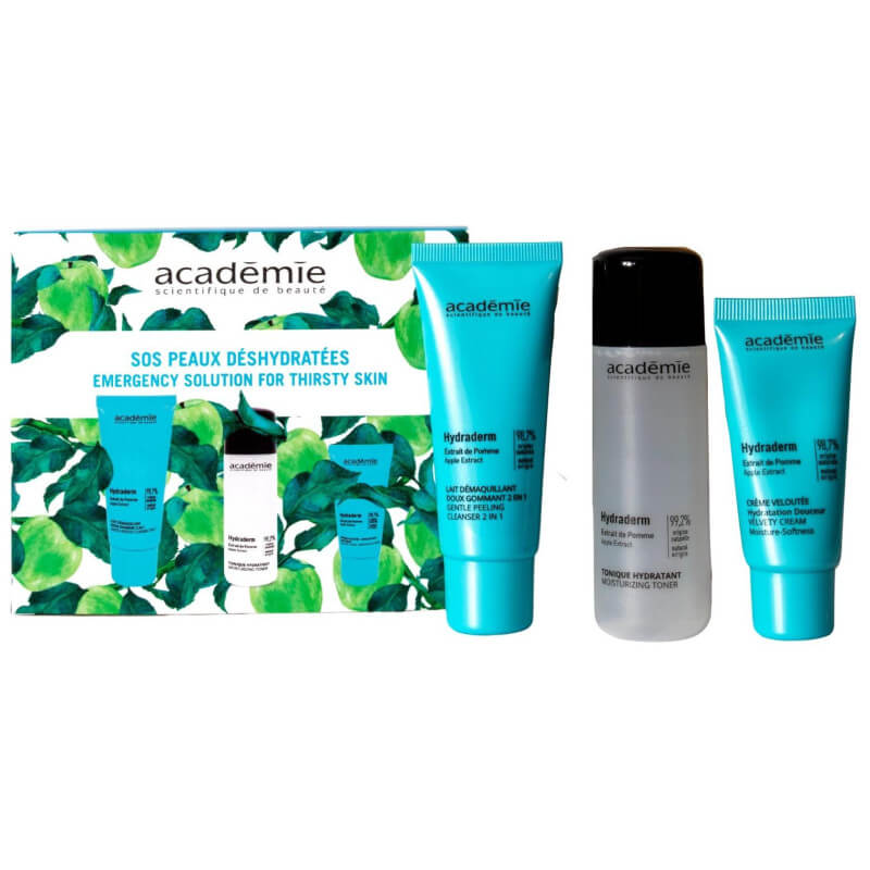 Coffret SOS hydraderm Académie Scientifique de Beauté