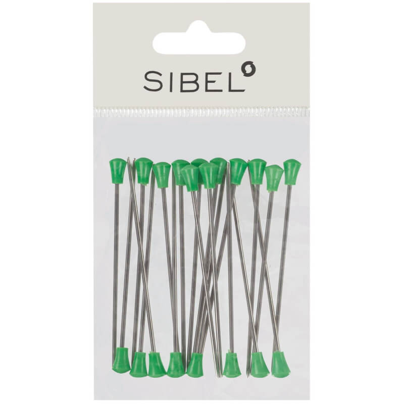 20 alfinetes de metal 60mm Sibel