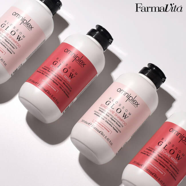 Set met masker en shampoo Omniplex Blossom Glow