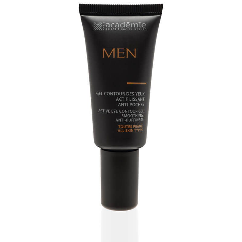 Gel voor de oogcontouren, actief gladmakend Mannen Académie Scientifique de Beauté 15ML