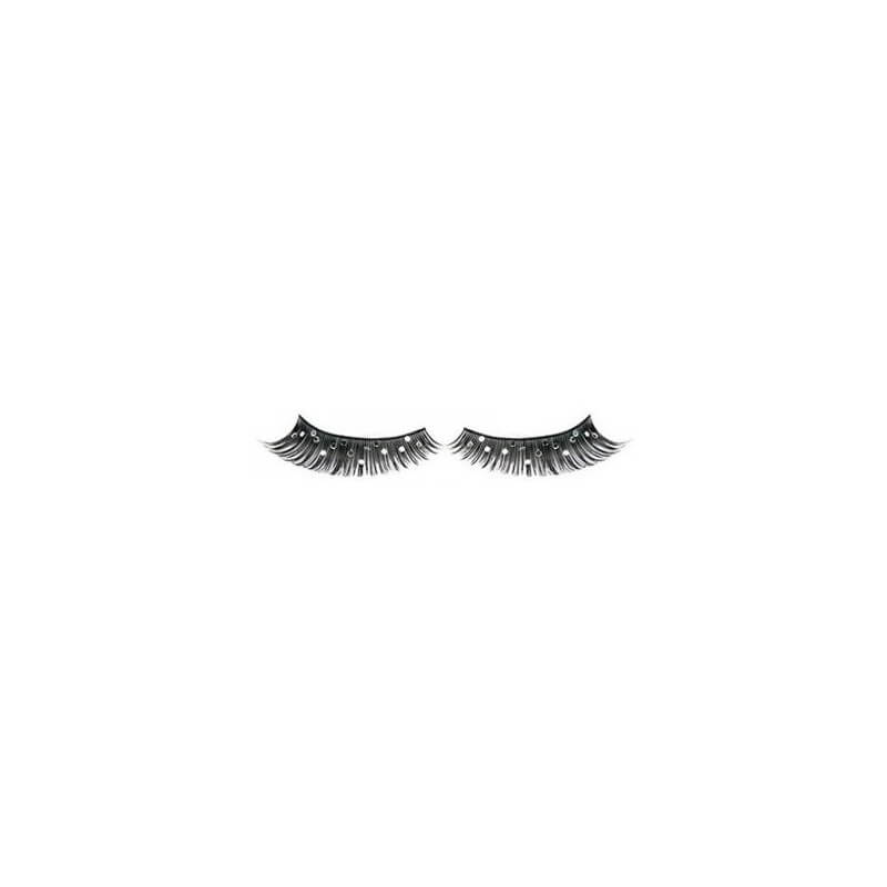 Cílios Postiços Crazy Strass-4 X2 Com Cola Shophair