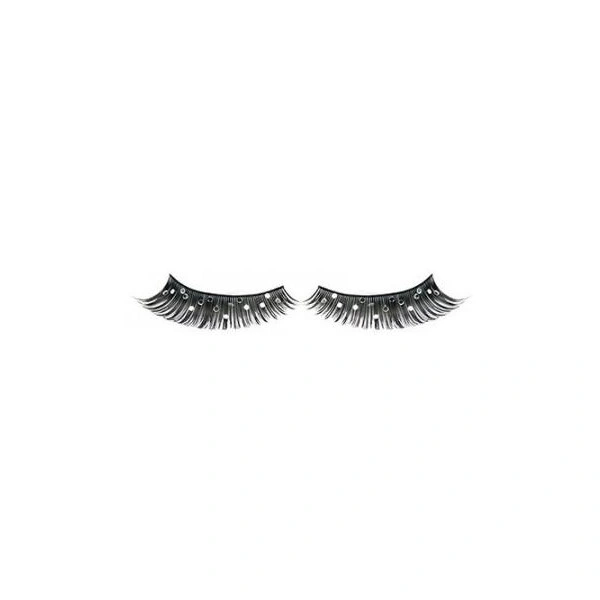 Faux Cils Crazy Strass-4  X2 Avec Colle Shophair