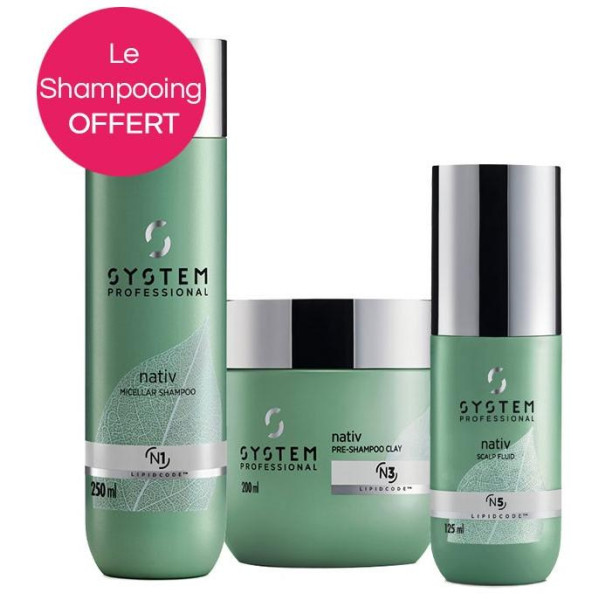 Routine Nativ System Professional avec le shampooing OFFERT