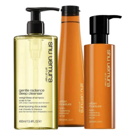 Ritueel shampoo + conditioner Urban Moisture Shu Uemura