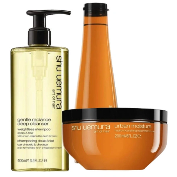 Shu Uemura Urban Moisture shampoo + maschera rituale