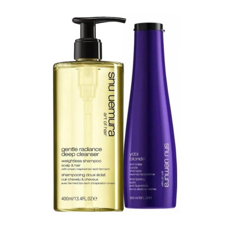 Reinigingsritueel tegen glans Yubi Blonde Shu Uemura