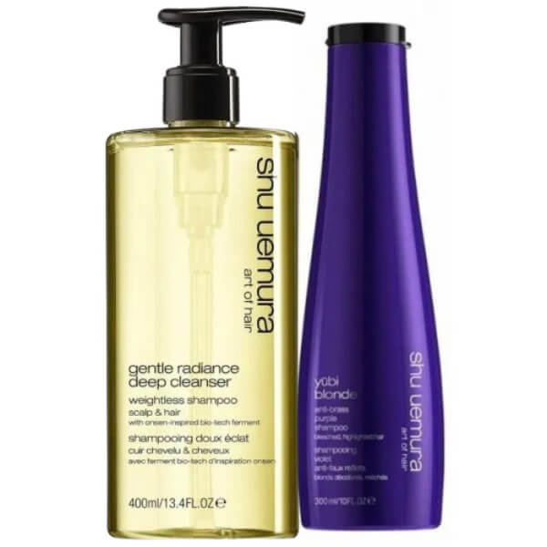 Yubi Blonde Shu Uemura Ritual de limpieza antideslumbrante