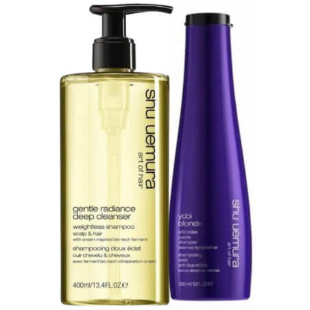 Reinigingsritueel tegen glans Yubi Blonde Shu Uemura