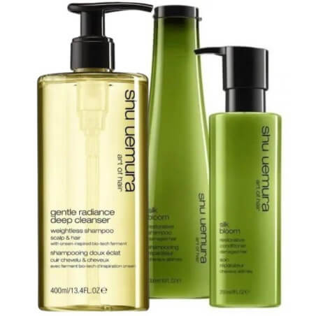 Ritual de champô + condicionador Silk Bloom Shu Uemura