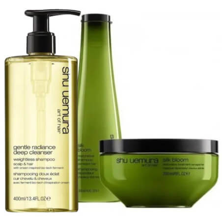 Rituel shampooing + masque Silk Bloom Shu Uemura