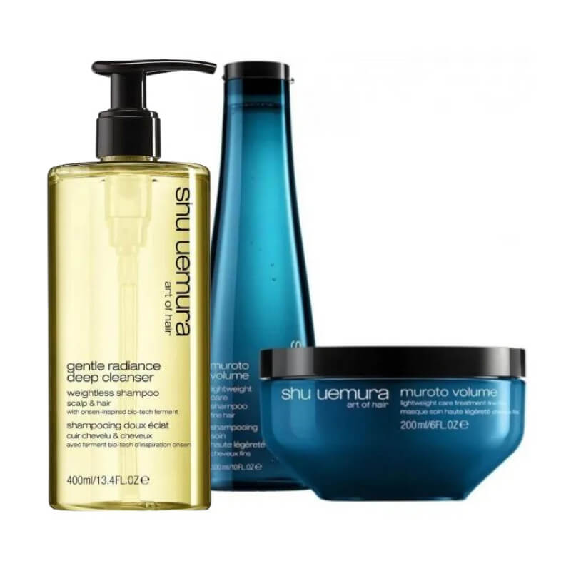 Ritual champú + mascarilla Muroto Volumen Shu Uemura