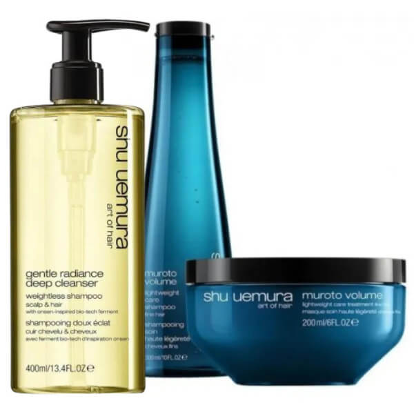 Ritual champú + mascarilla Muroto Volumen Shu Uemura