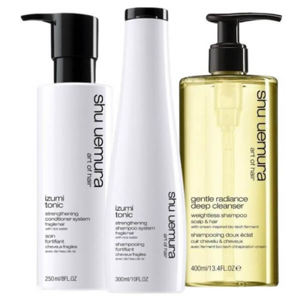 Ritual shampoos & care izumi tonic shu uemura