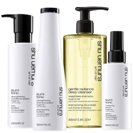 Shampoo rituale completo, cura e siero izumi tonic shu uemura